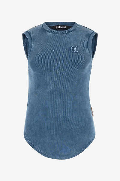 Tank Top With JC Monogram