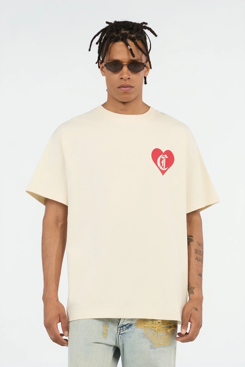 Lovers Club Print T-Shirt