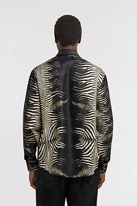 Shirt with Zebra print