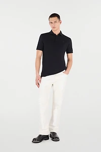 Polo With RC Monogram And Logo Embroidery