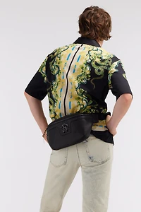 Fanny pack with Monogram Mirror Snake
