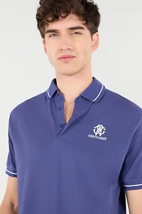 Polo With RC Monogram And Logo
