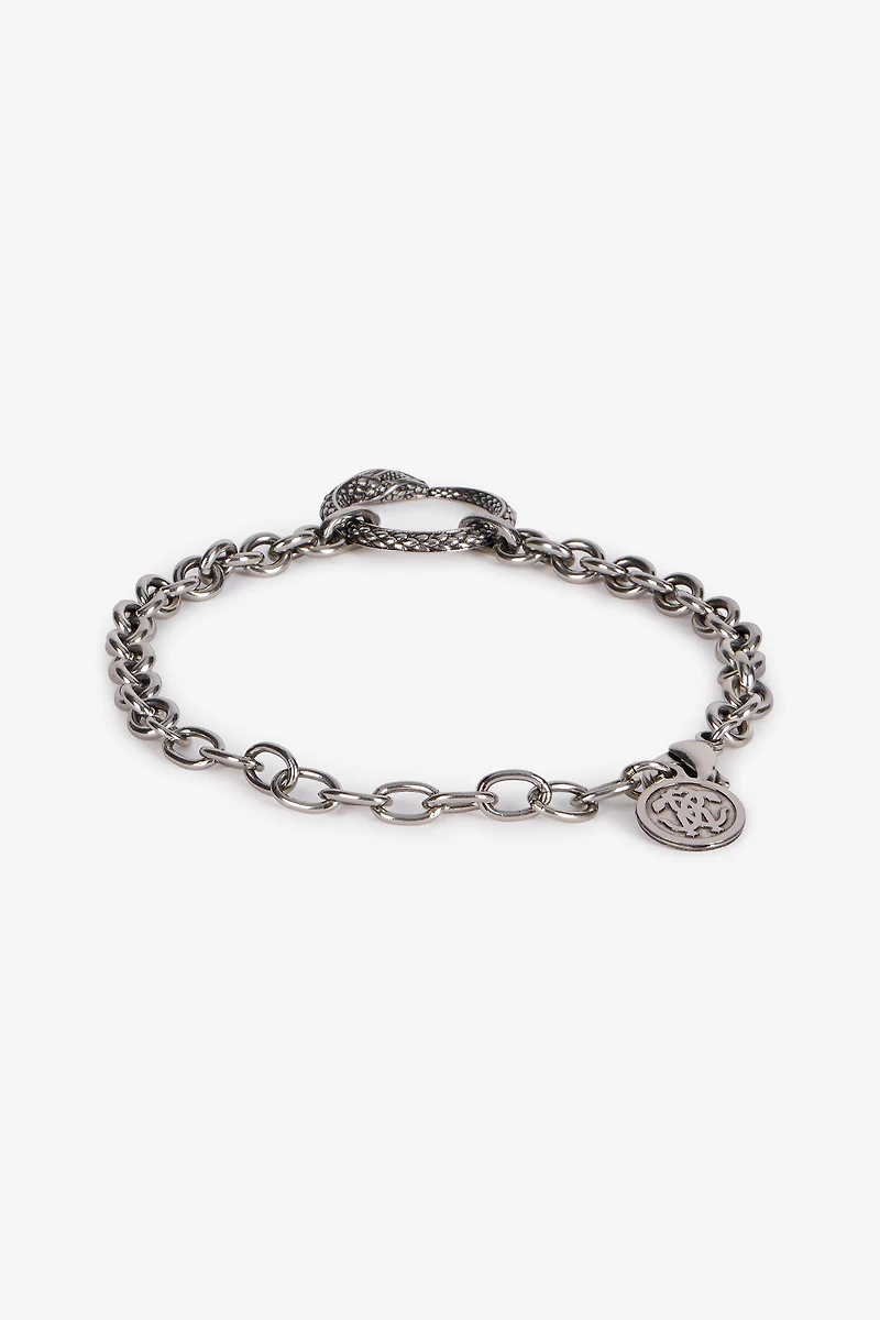 Bracelet With Snake Charm