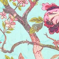 Top With Oriental Bird Print