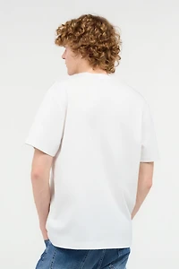 T-Shirt With Front Logo Print