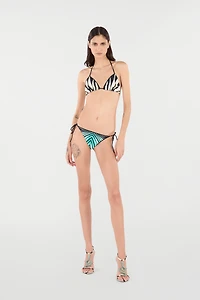 Ray Of Sea Print Swimsuit Bottom