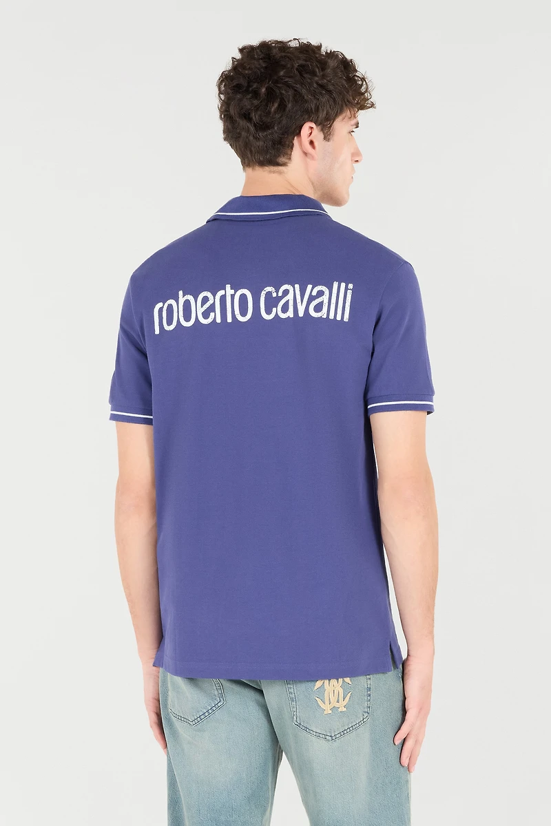 Polo With RC Monogram And Logo