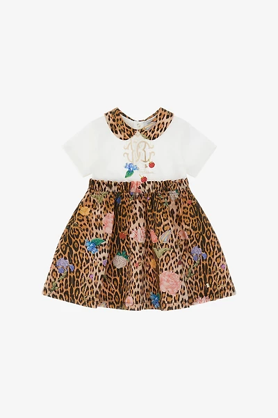 Leopard-print dress