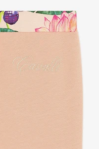 Flower-Print Sweatpants