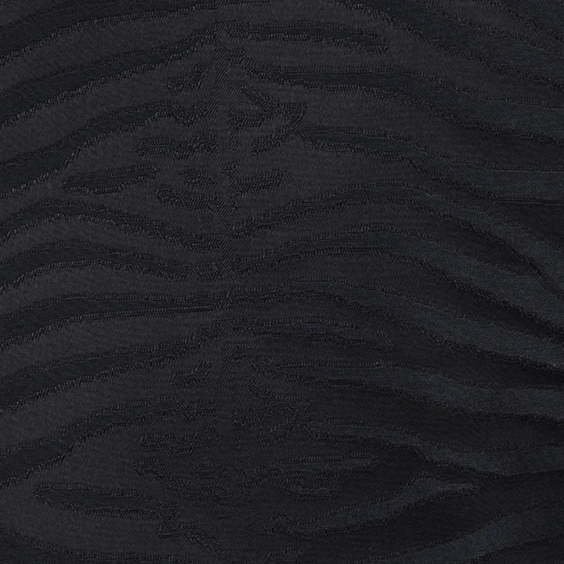 Blazer With Solid-Color Tiger Skin Design