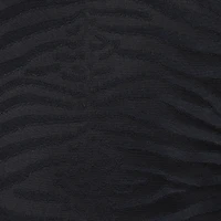 Blazer With Solid-Color Tiger Skin Design