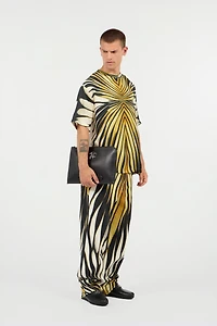 Ray of Gold Print Jeans