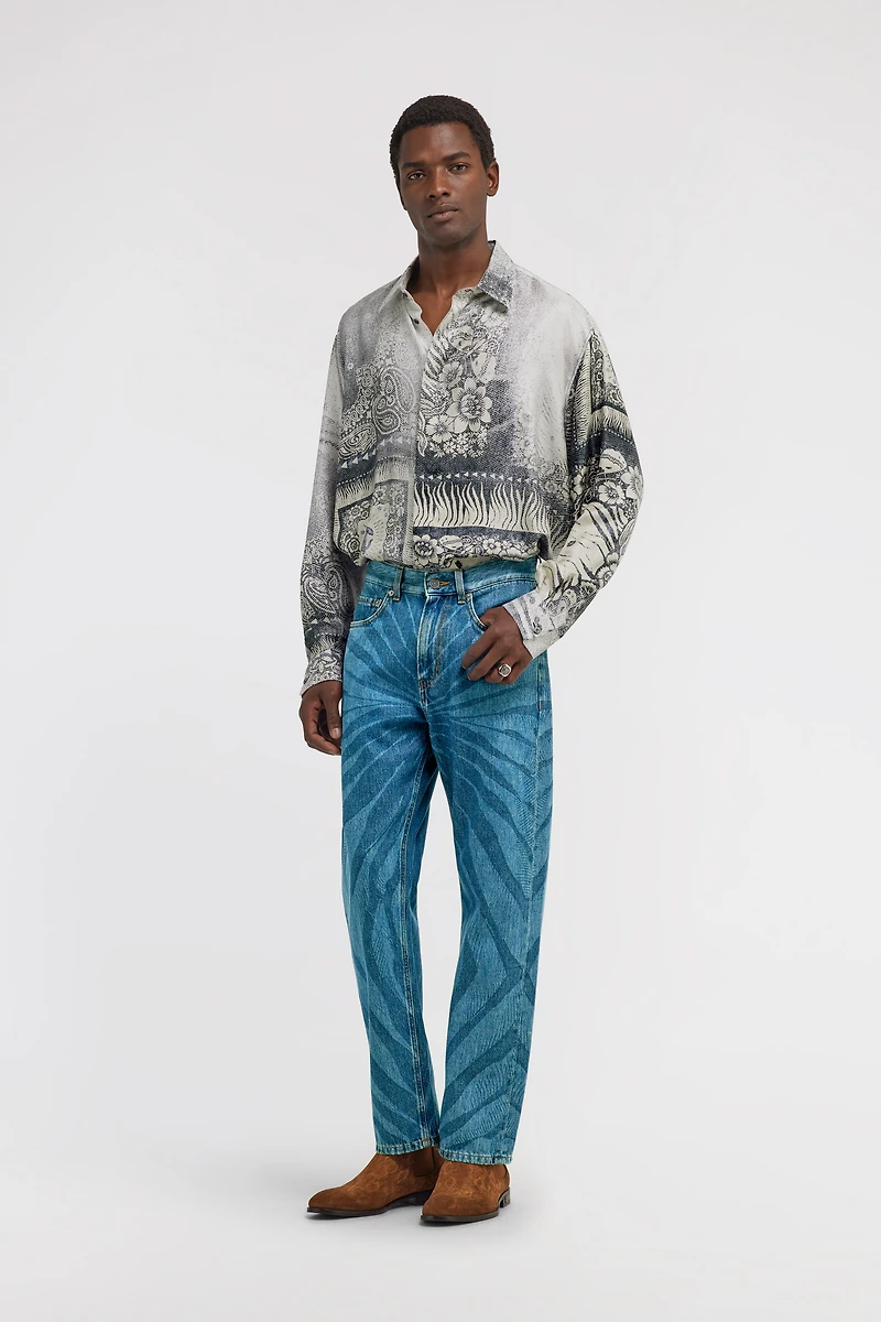 Bandana Print Shirt