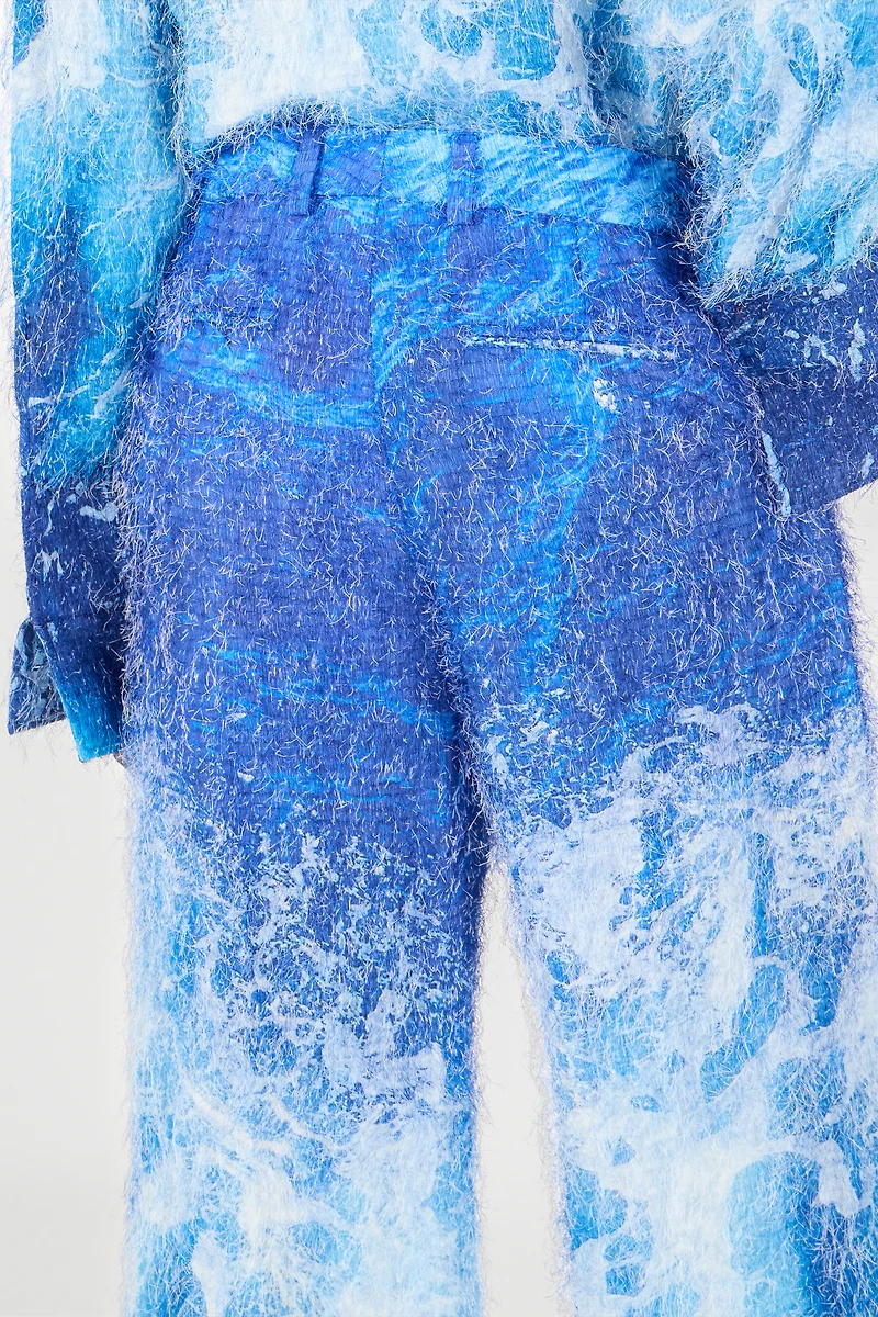 Stretto di Messina Print Trousers