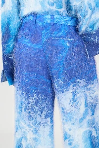 Stretto di Messina Print Trousers