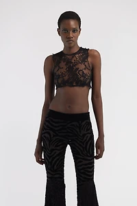 Embroidered top