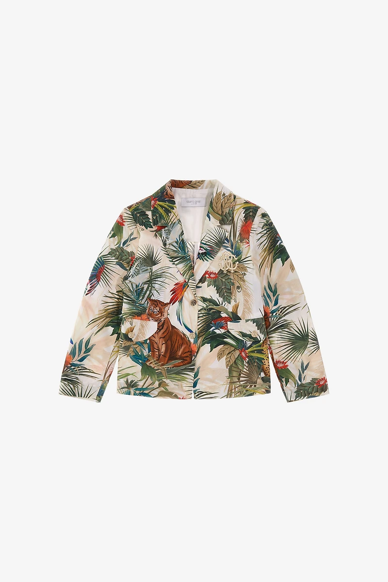 Jungle print jacket