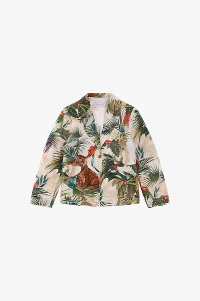 Jungle print jacket