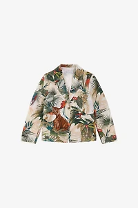 Jungle print jacket