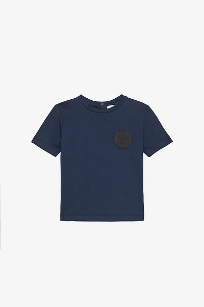 Soft Cotton T-Shirt With Patch