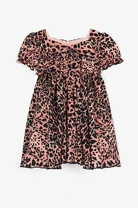 Leopard-Print Dress