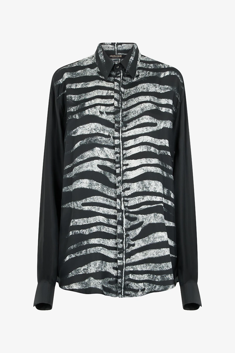 Zebra-Print Shirt