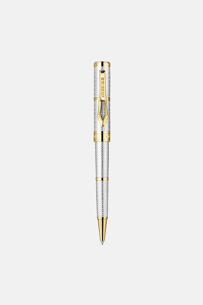 Roberto Cavalli Chevron Ballpoint Pen