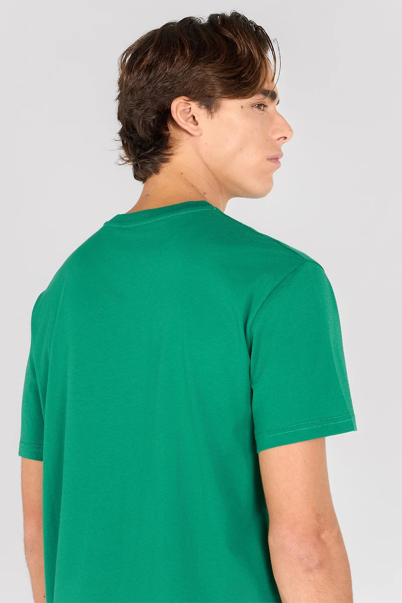 T-shirt with lettering