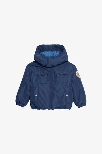 Jacket with RC Monogram Patch