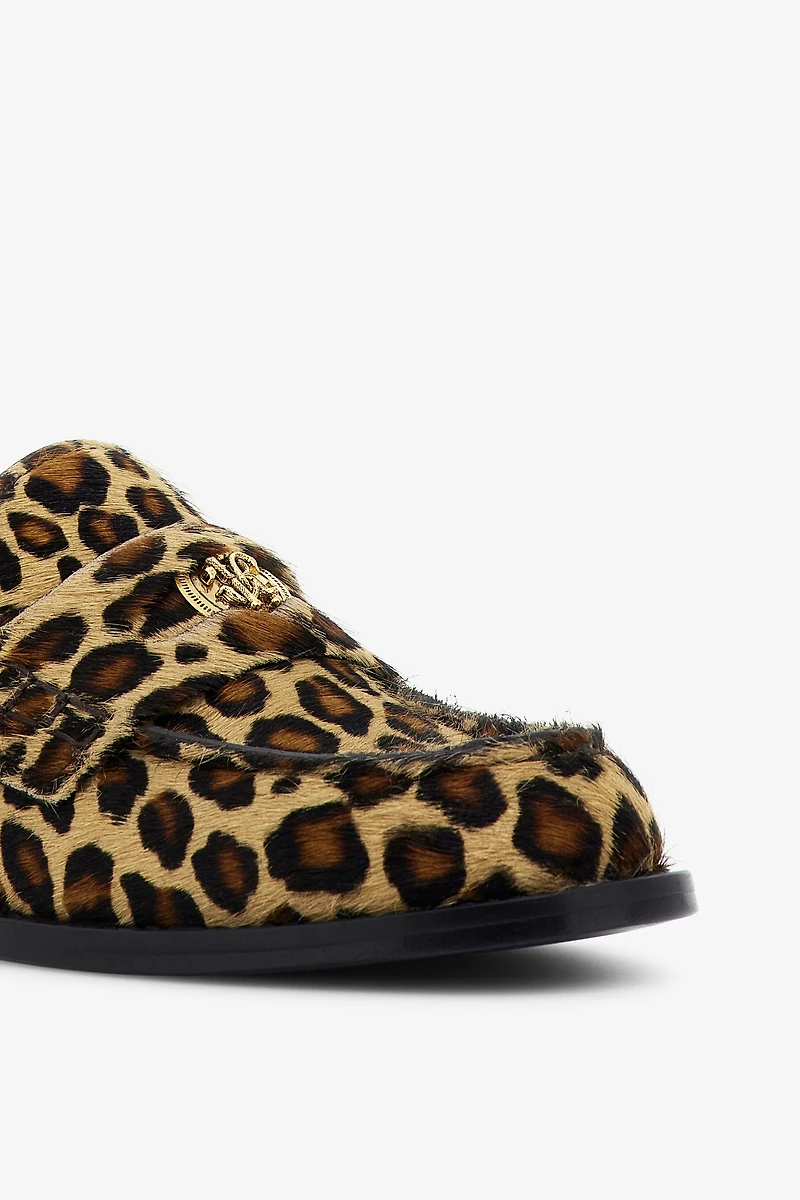 Jaguar Print Mocassins