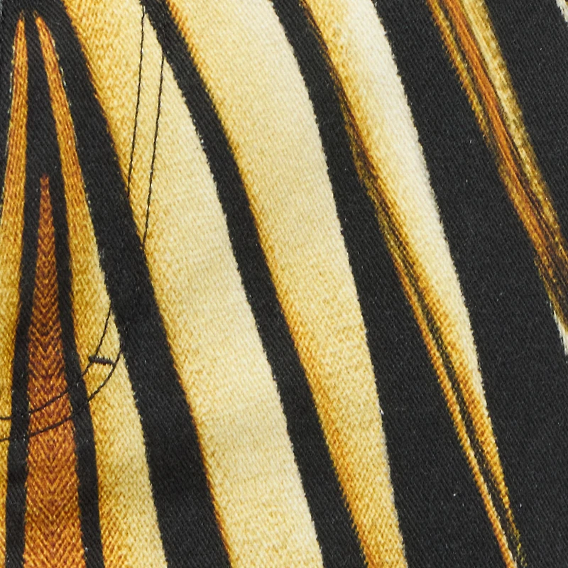 Ray of Gold Print Jeans