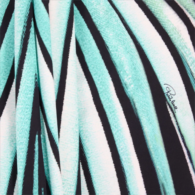 Ray Of Sea Print Dress Maxi