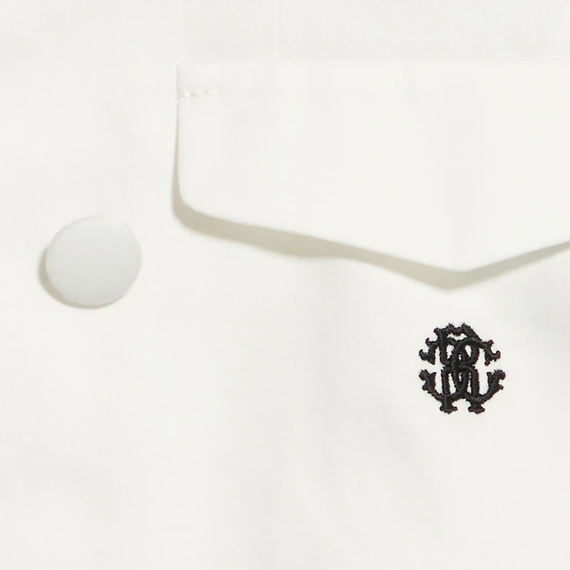 Double-Breasted Jacket With RC Monogram