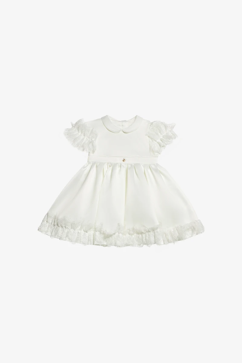 Dress With Frayed Hems