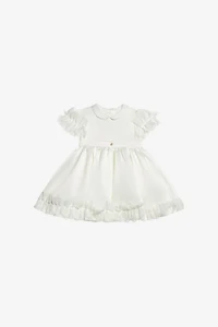 Dress With Frayed Hems
