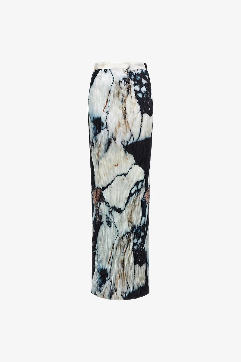 Marble Print Skirt