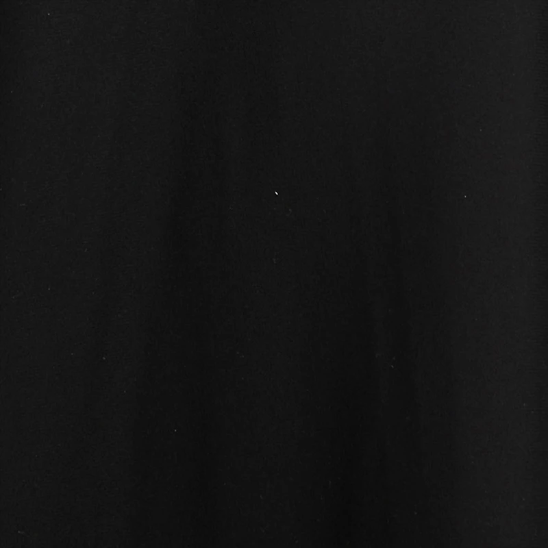 Extra-Long Black Silk Dress