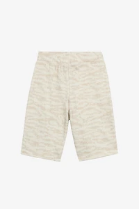 Sports Shorts With Tiger Skin Print