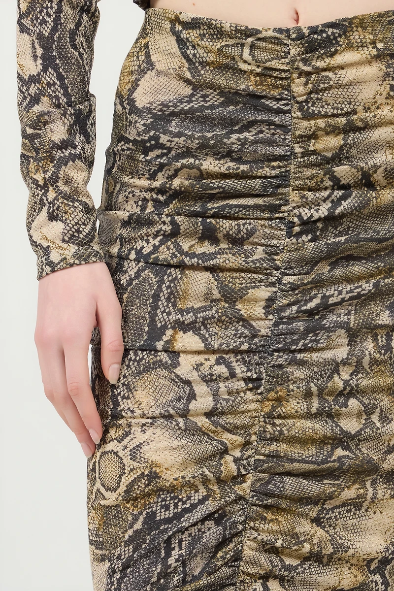 Skirt With Python Print