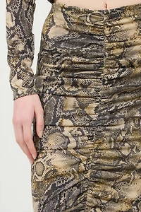 Skirt With Python Print