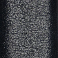 Leather Belt with Shell Buckle