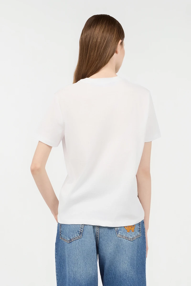 T-Shirt With JC Monogram
