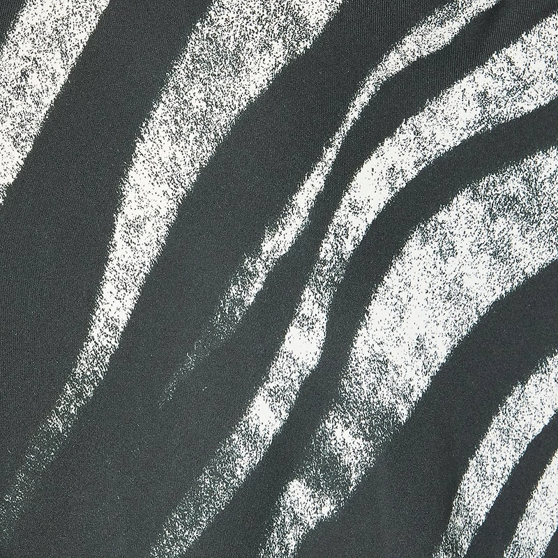 Long Dress With Zebra Print