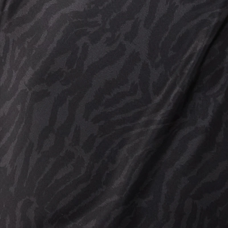 Silk Dress With Tiger Skin Pattern