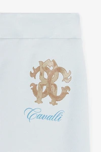 RC Monogram-Print Cotton Track Pants