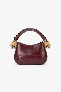 Mini Roar Bag With Crocodile Print
