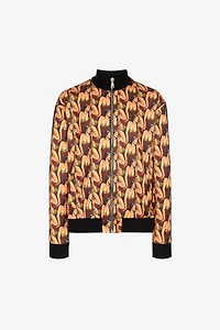 Graphic-Print Track Jacket