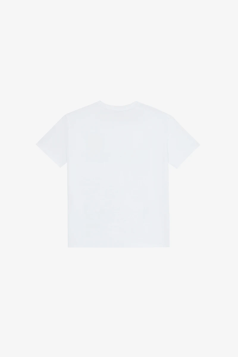 T-Shirt With Lettering And Patch