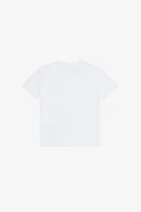 T-Shirt With Lettering And Patch