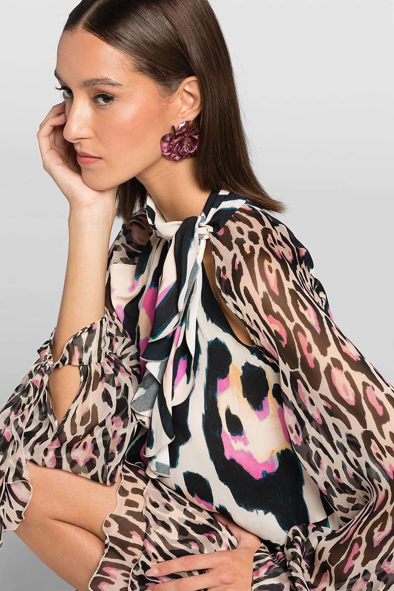 Mirror Snake Earrings